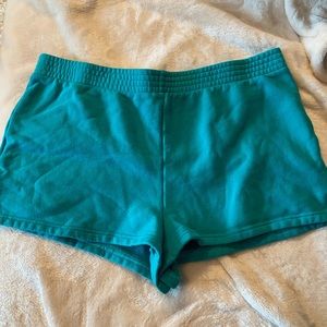 aritzia sweatshorts
